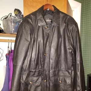 Mens Adolfo Leather Jacket